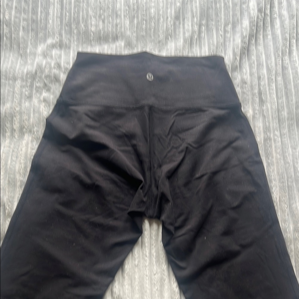 Lululemon black flare yoga pants